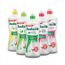Płyn do mycia naczyń Ludwik 0,9 l WYBRANE RODZAJE
