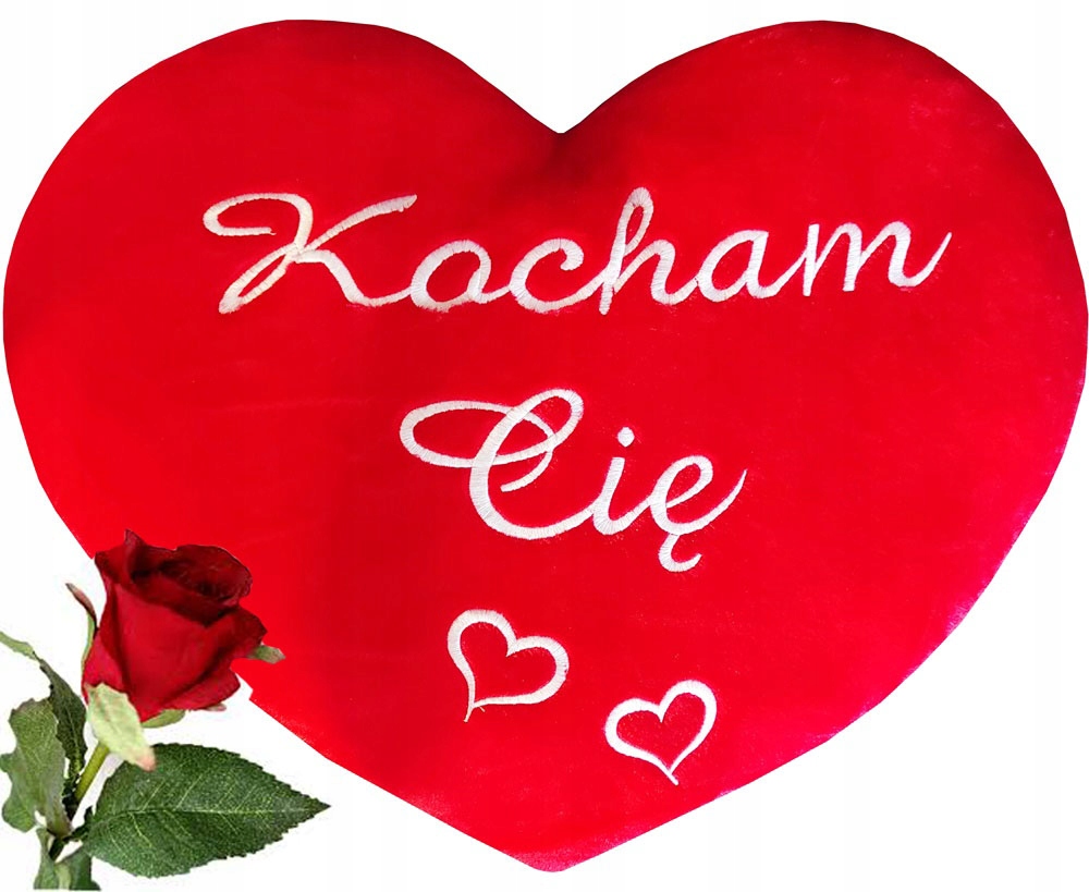SERCE NA WALENTYNKI SERDUSZKO KOCHAM CIĘ PODUSZKA 37