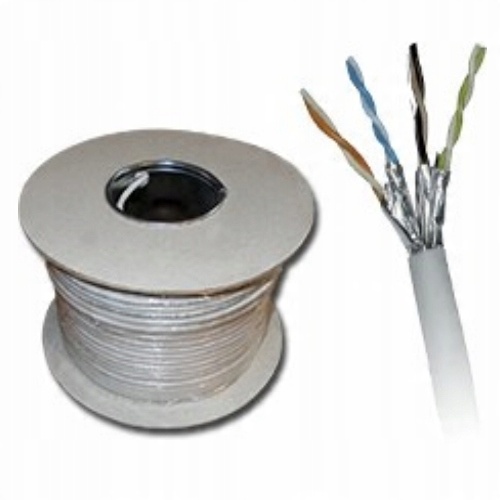 

Alantec Kabel skrętka drut U/ftp kat.6A miedź 100%