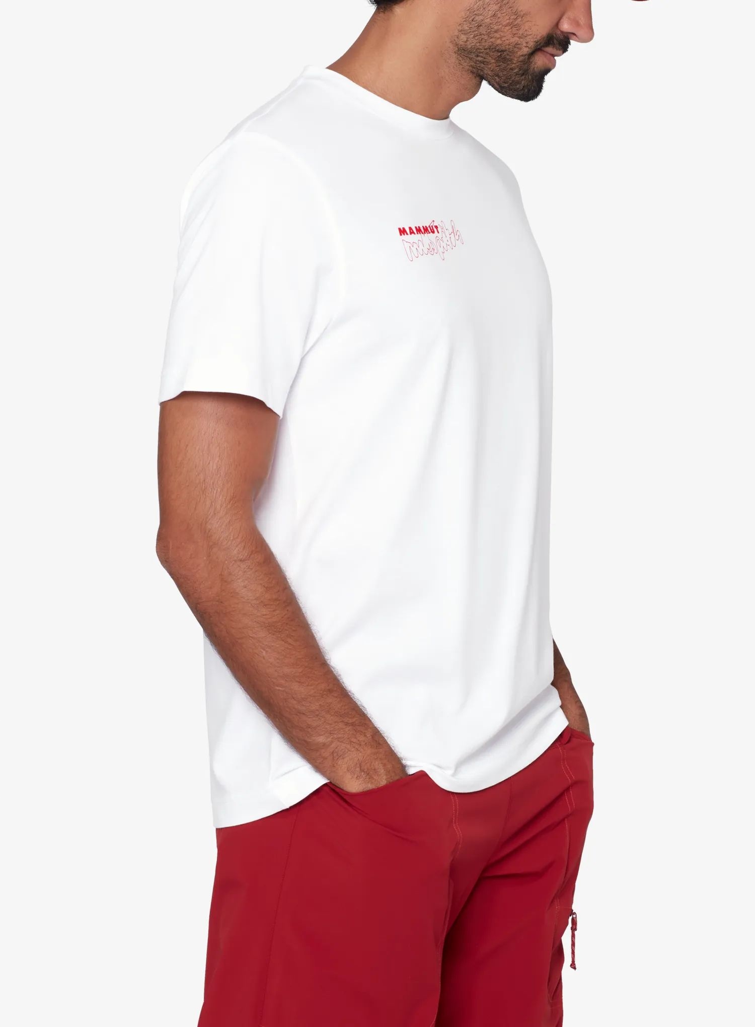 Lezecké tričko Mammut Mammut Base T-Shirt Multi-Pitch bílá M