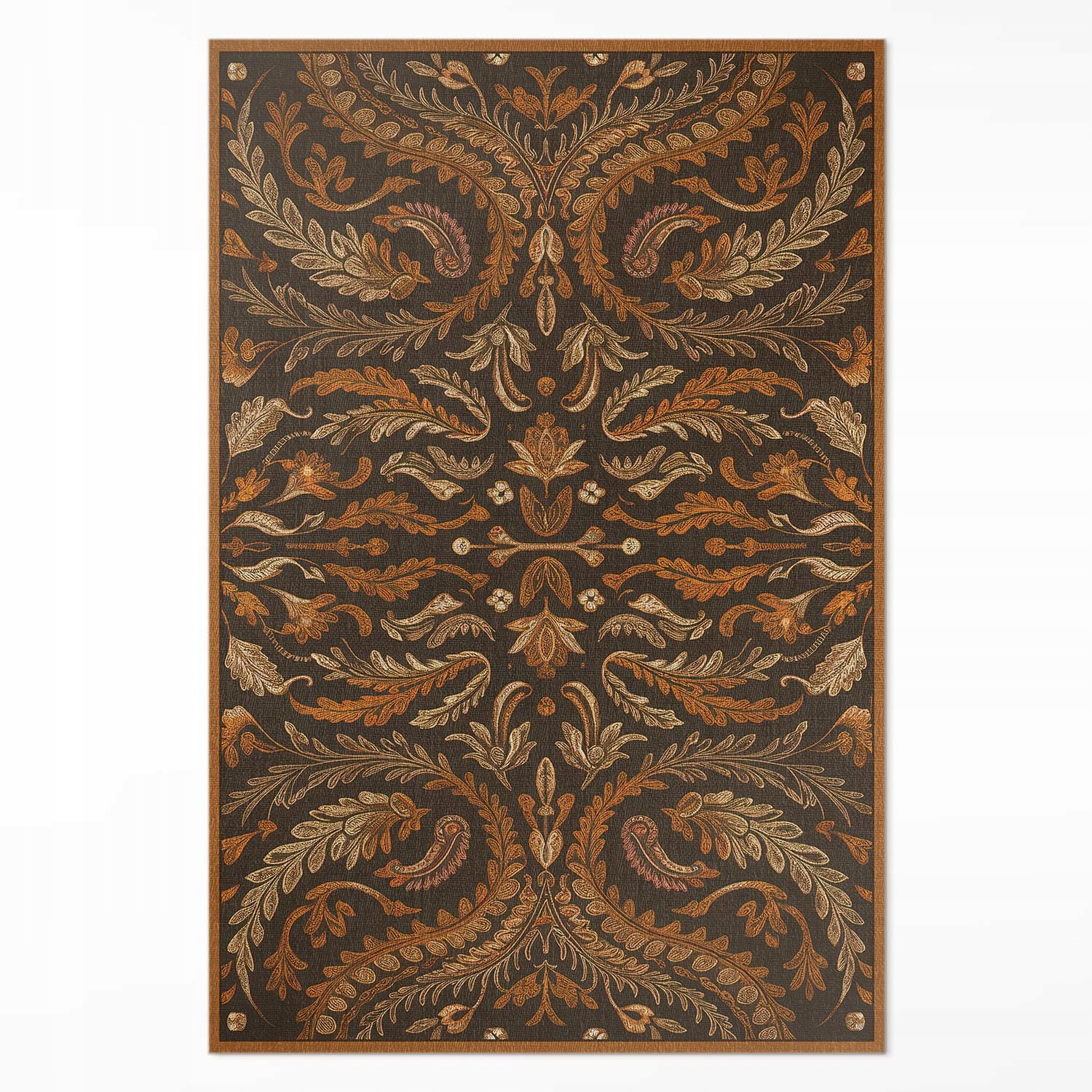 Koberec koberec S Potiskem Orientální vintage rostlinný ornament 100 x 150 cm