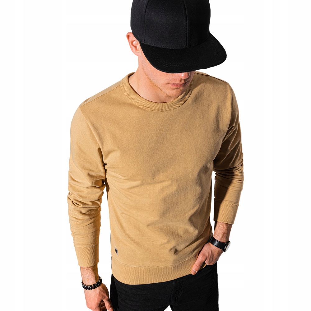 

Bluza męska bez kaptura B1153 żółta L