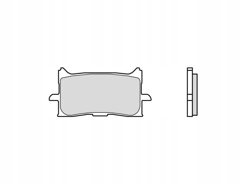 

Brembo 07HO62SA Zestaw klocków hamulcowych