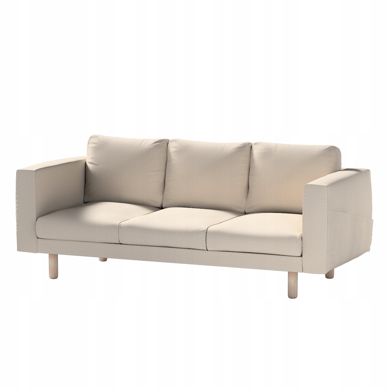 Potah na 3-místnou pohovku Norsborg Ikea černý