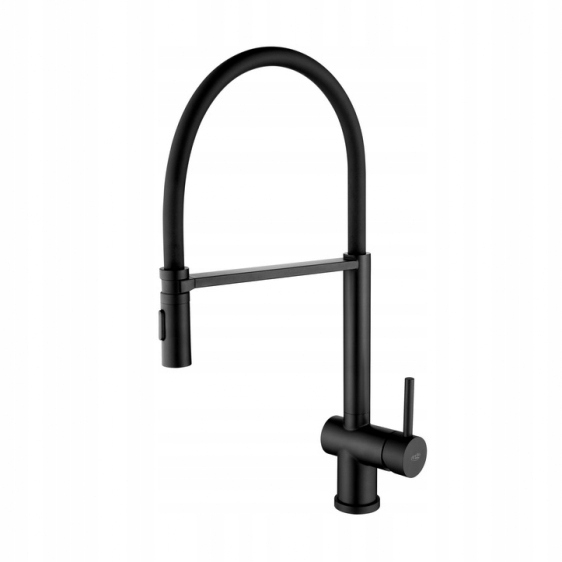 Batéria s flexibilným výtokom Blue Water Cori čierna matná