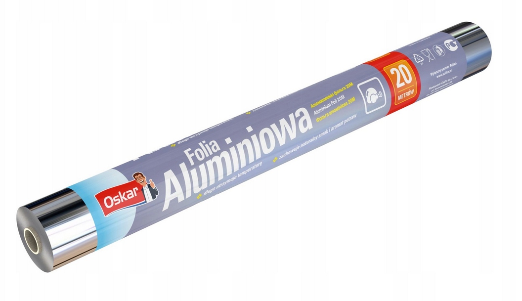

Oskar Folia Aluminowa 20 M