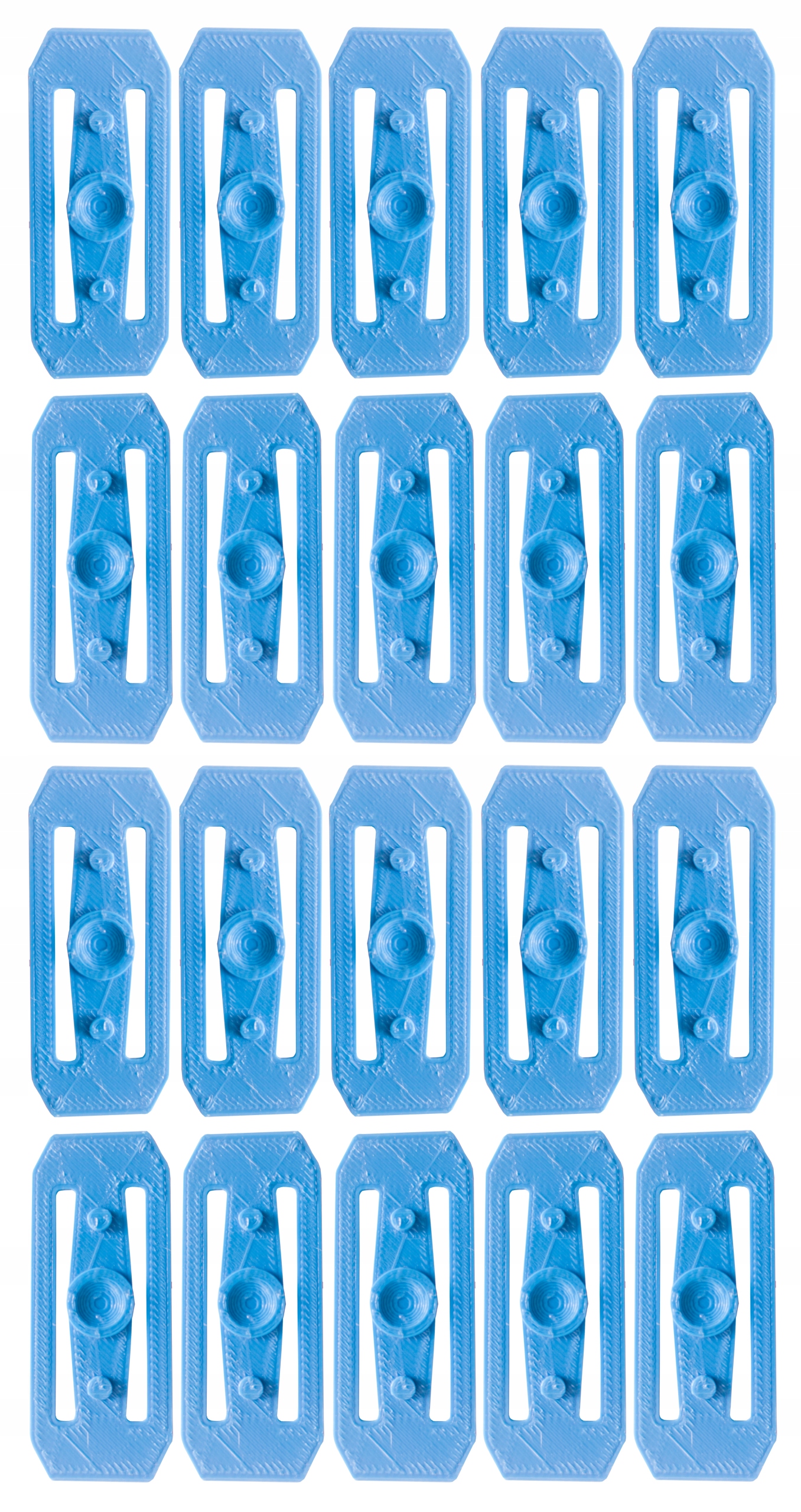 

Łącznik torów Hot Wheels jasny niebieski 20 sztuk