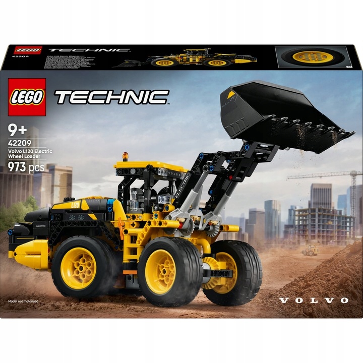 stavebnice Lego Technic Kolový Nakladač Volvo L120 Electric 42209