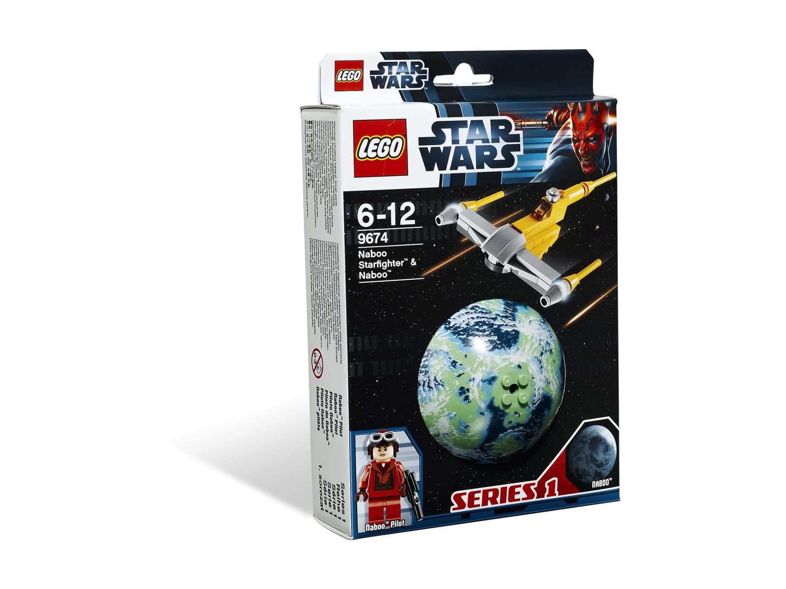 Lego 9674 Star Wars Naboo Starfighter & Naboo