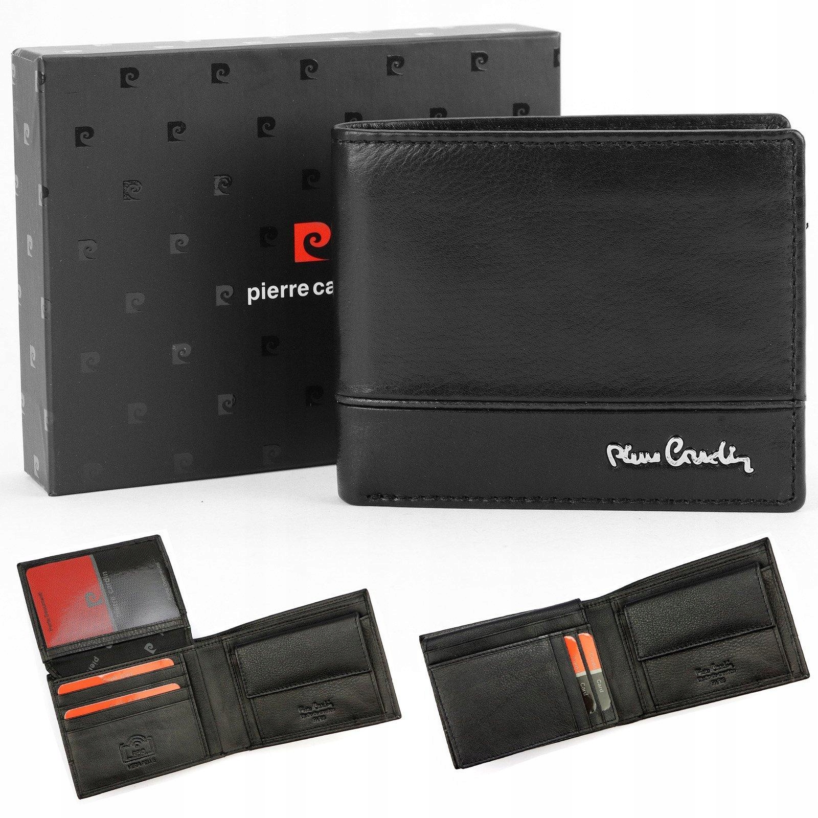 Velká Pánská Peněženka Z Prémiové Přírodní Kůže Od Značky Pierre Cardin