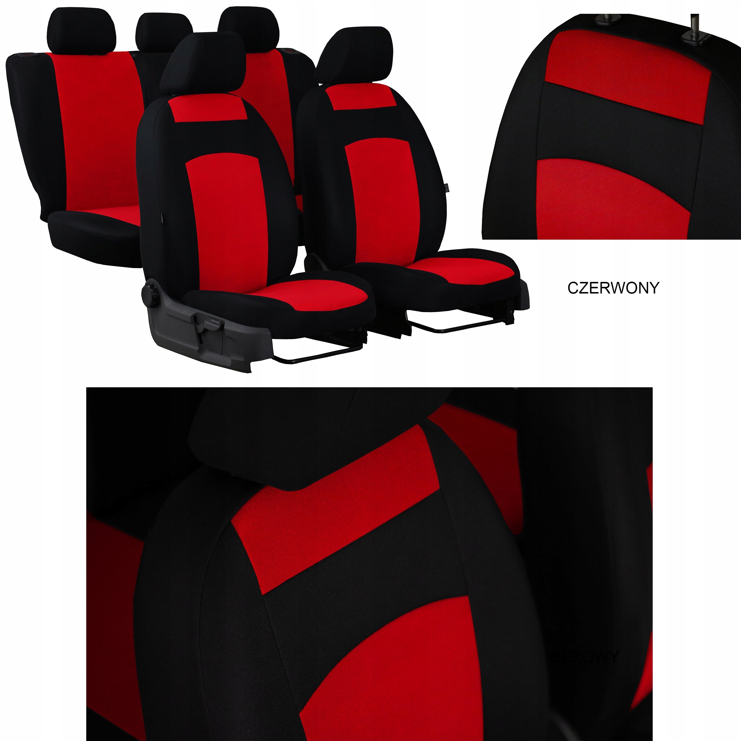 POKROWCE VW GOLF 3 4 5 PASSAT B4 B5 B6B7 LUPO Typ pokrowiec