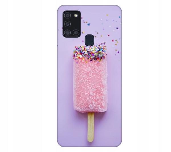 

Etui na telefon Samsung Galaxy A21s Lody na patyku