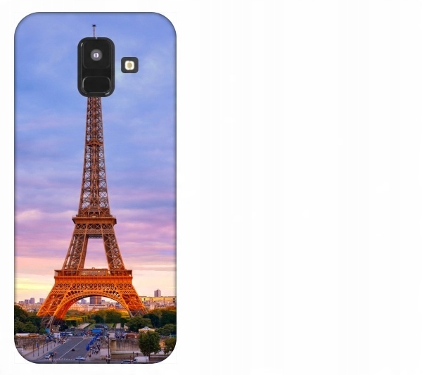 

Etui pokrowiec Samsung Galaxy A6 2018 Wieża Eiffla