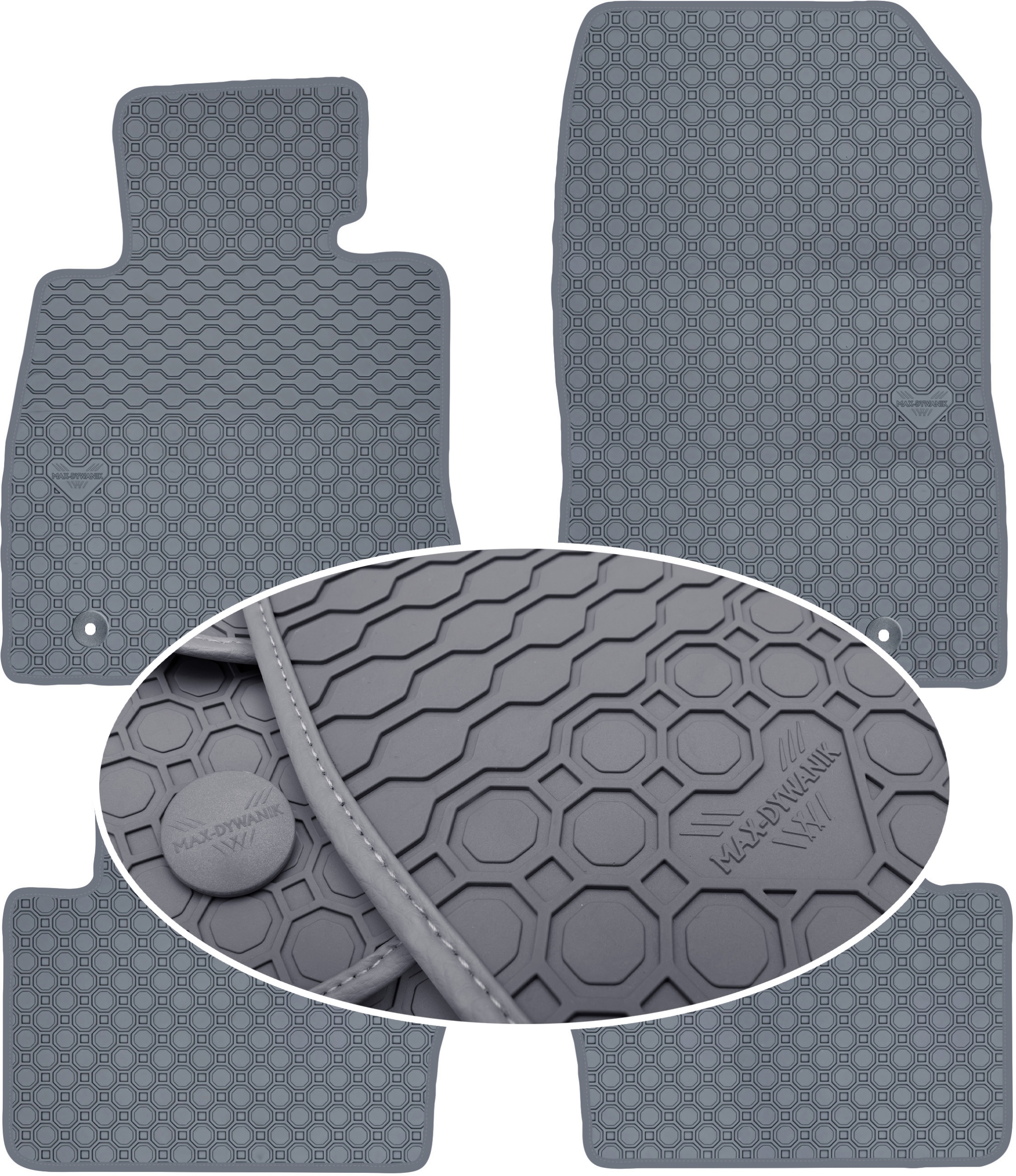 Mazda 2 III 2015 Koberce Šedé