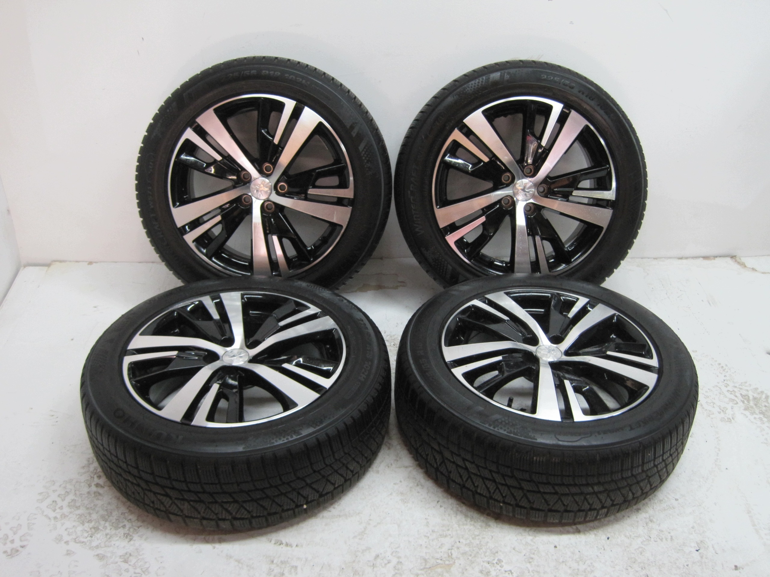 wheels discs tyres PEUGEOT 3008 R18 7MM