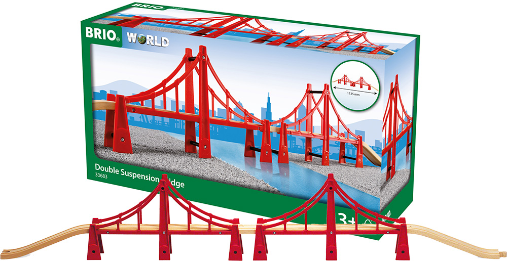 

Brio Kolejka Podwójny most Dodatek do toru 33683