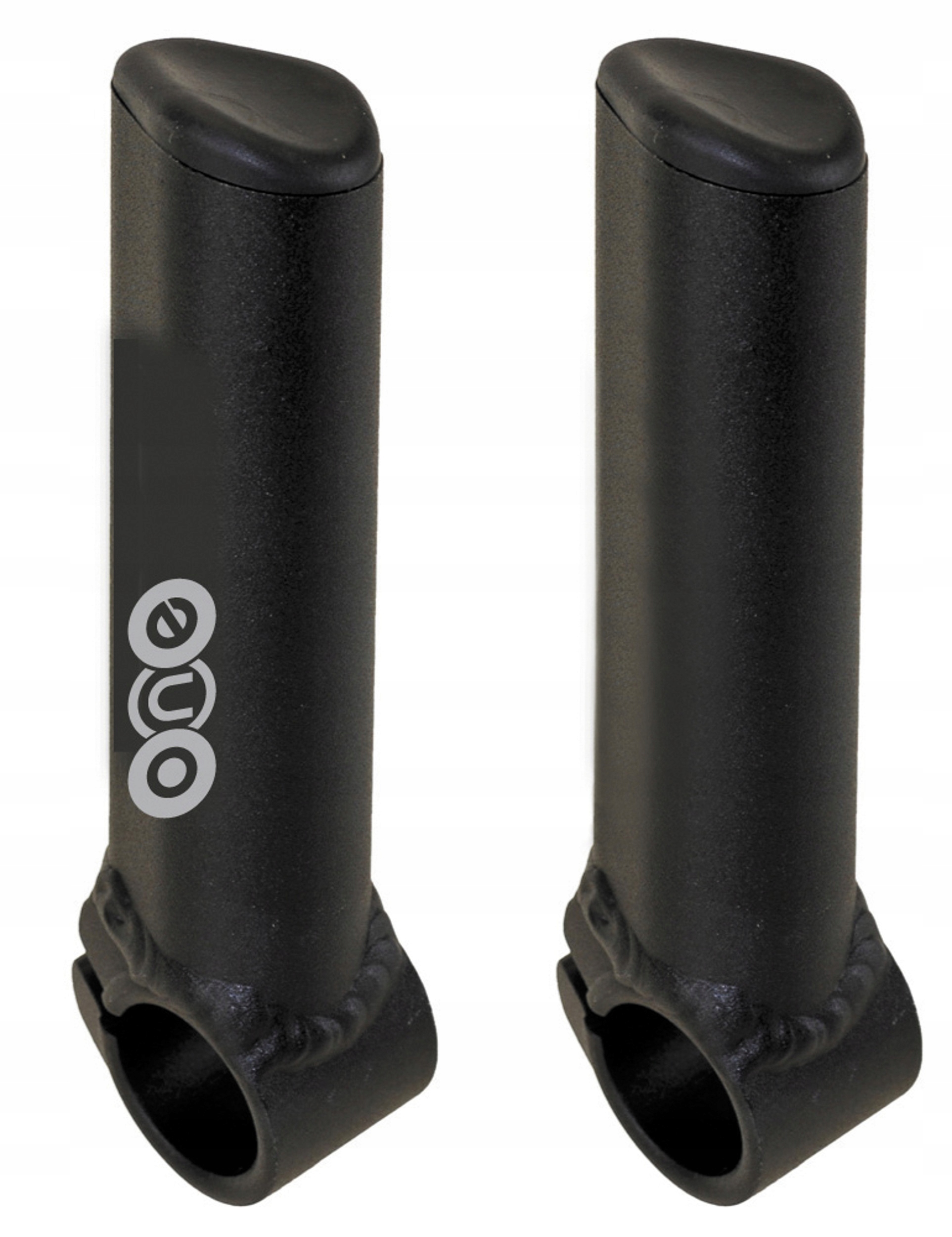 One rogi aluminiowe, czarne, 11cm, 174g