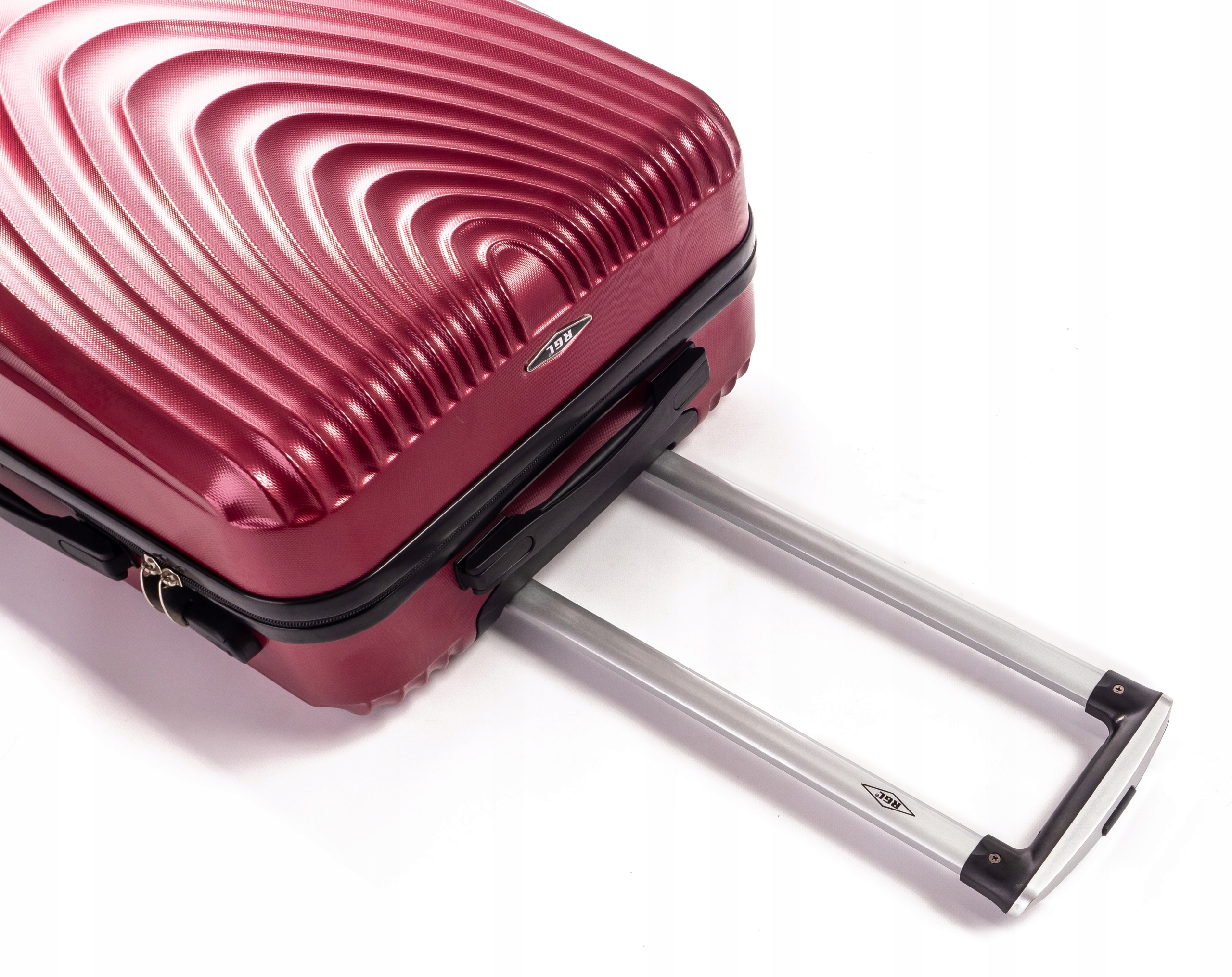 ŚREDNIA WALIZKA NA KÓŁKACH PODRÓŻNA TORBA ABS 63 EAN (GTIN) 5905398500901