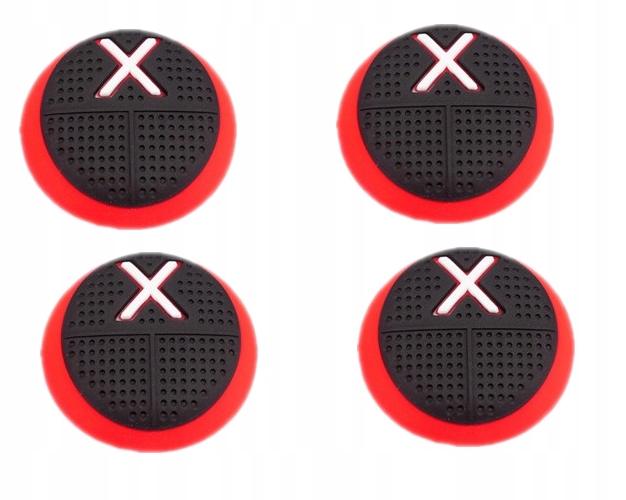 2X NAKŁADKI GRIPY GUMKI NA ANALOGI PADA XBOX 360