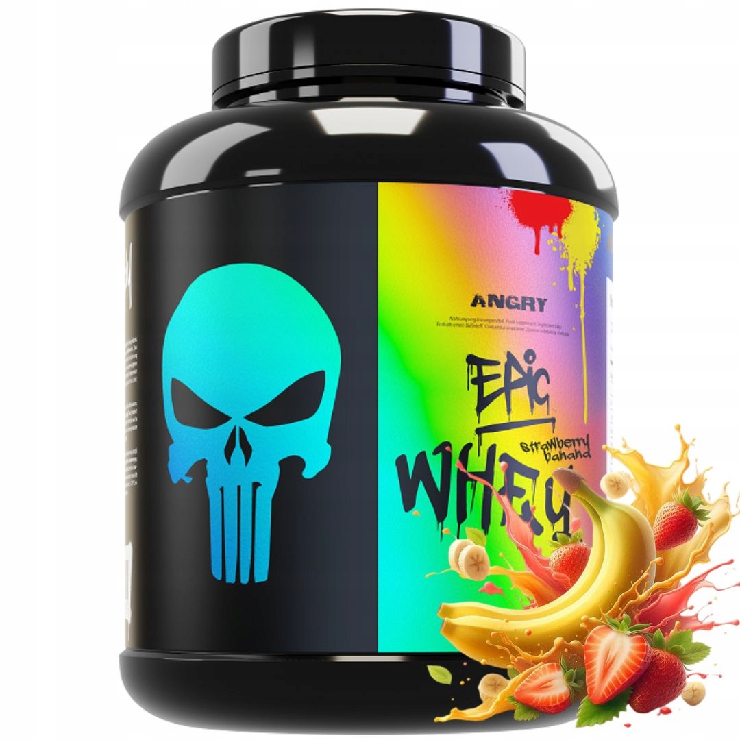 Muscle Clinic Angry Epic Whey 600 g wpc proteinová směs