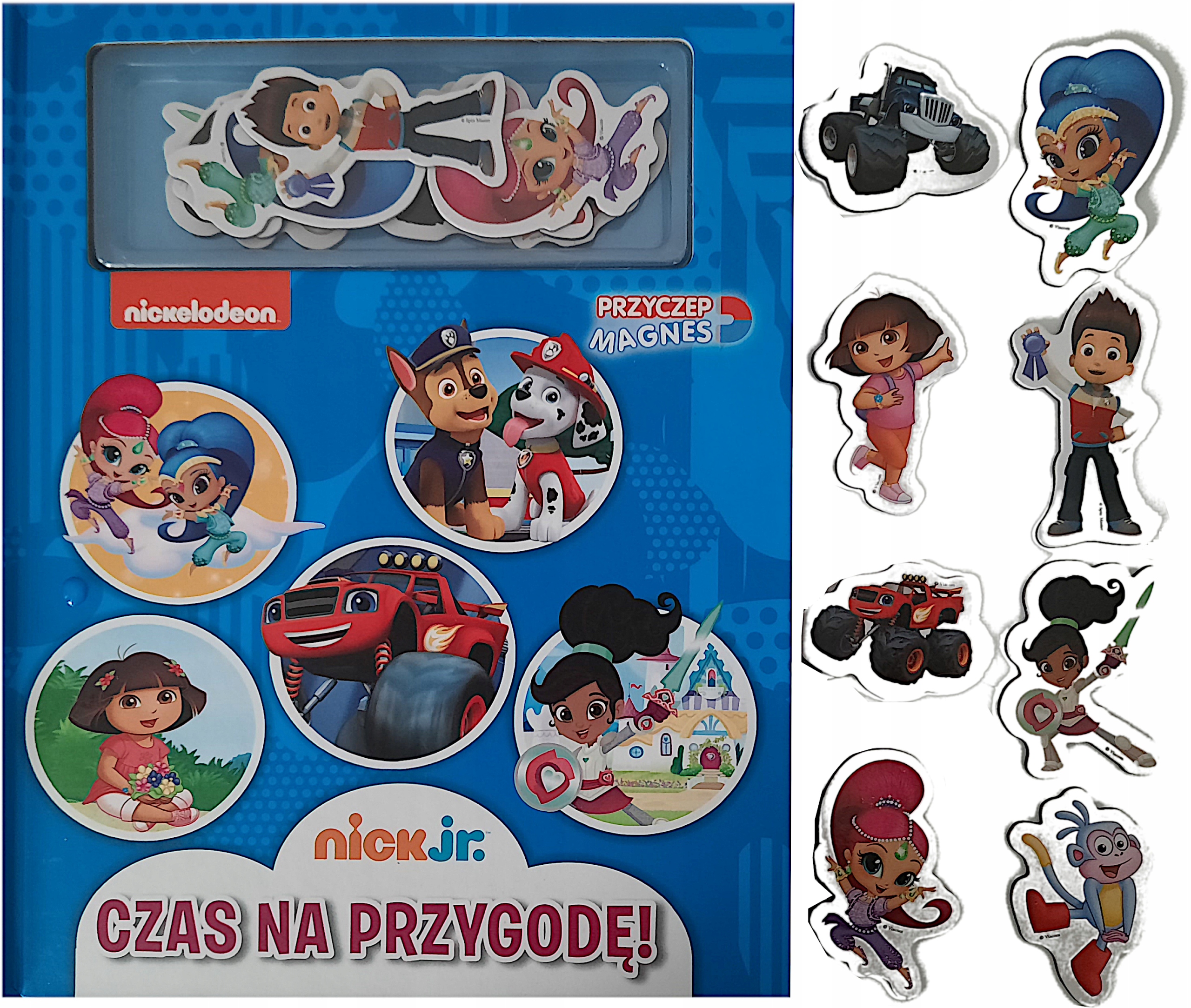 Nick Jr: Czas Na Przygodę Przyczep Magnes D-X