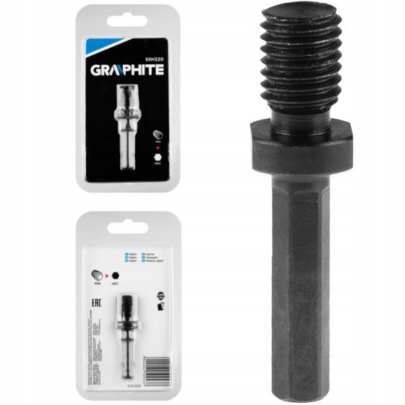 

Graphite Adapter do otwornic diamentowych M14