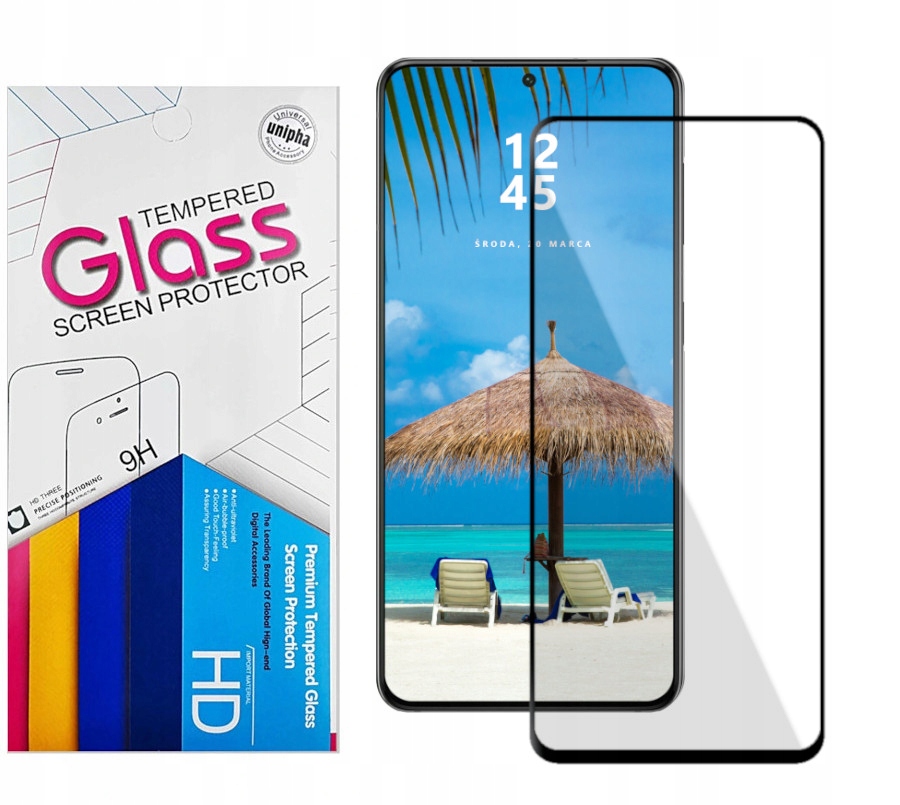 

Full Glue Szkło Hartowane 5D Do Poco X5 Pro 5G