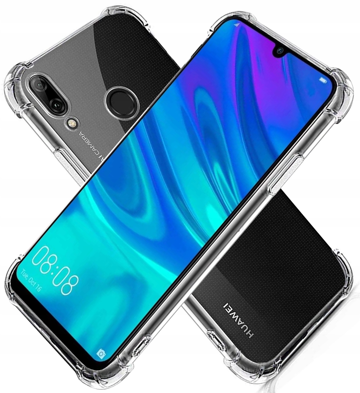 ETUI CLEAR SHOCKPROOF DO HUAWEI P SMART 2019 Marka Skyfix