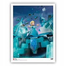 Lego plakát Vip Frozen Ledové Království Nový unikát