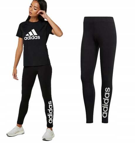 

Getry damskie, legginsy Adidas W E Lin Tight