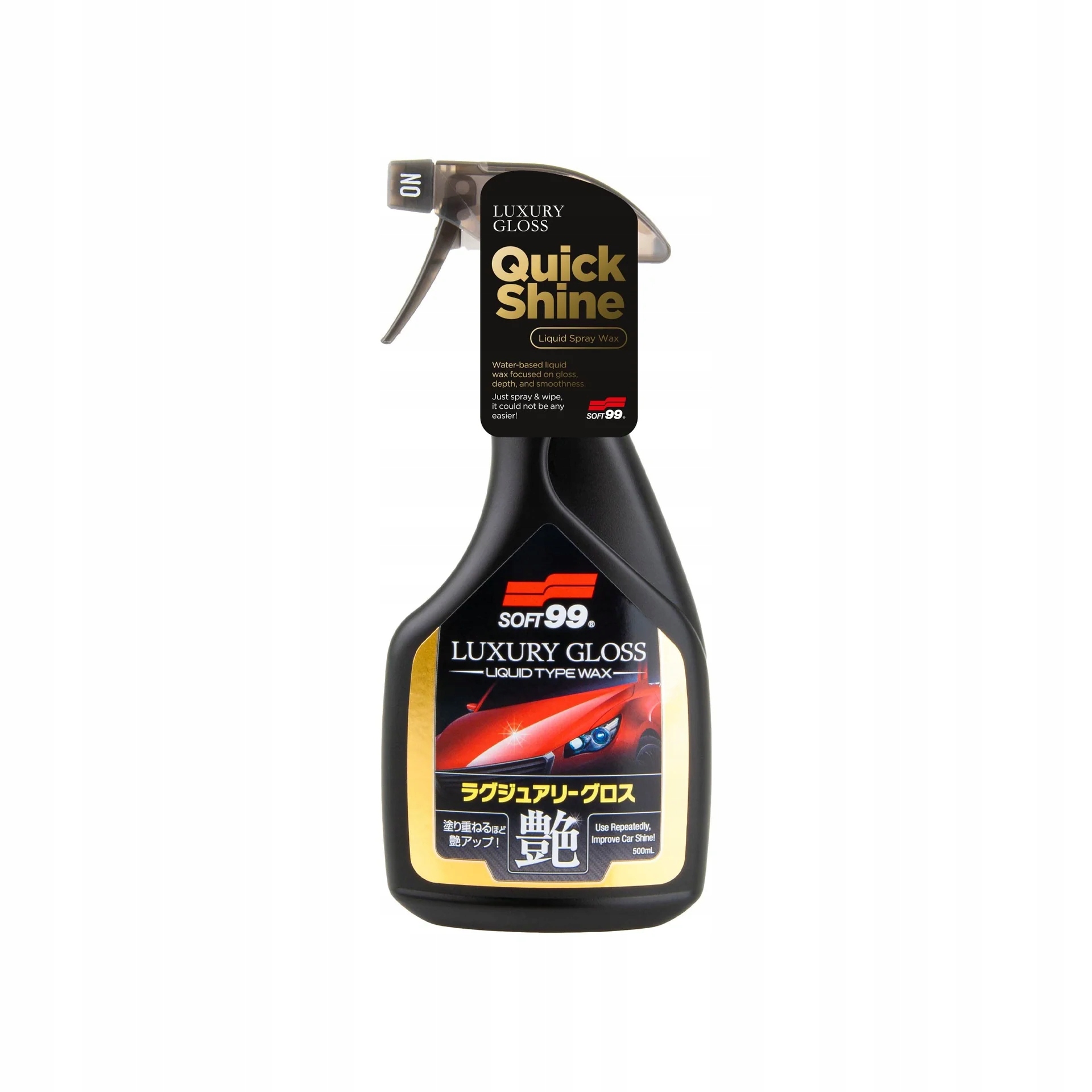 SOFT99 Luxury Gloss 500ml płynny wosk/gloss spray & wipe