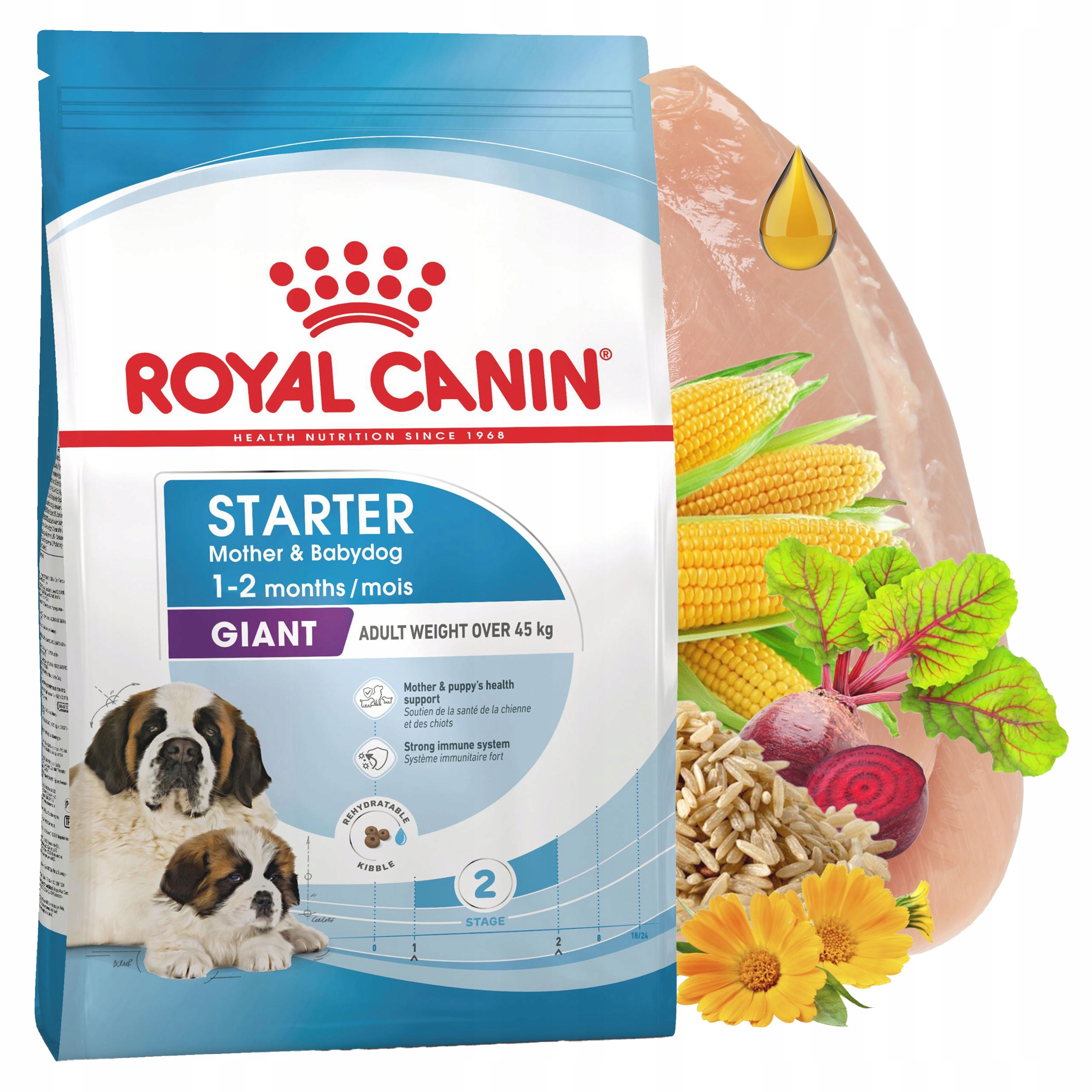 Levně Royal Canin Giant Starter Mother&Babydog krmivo pro psy 15 kg