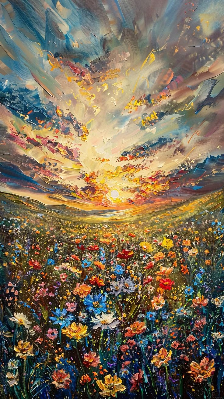 Diamantová výšivka Krajina Příroda Pole Západ Diamanty Čtvercové 40x80 cm