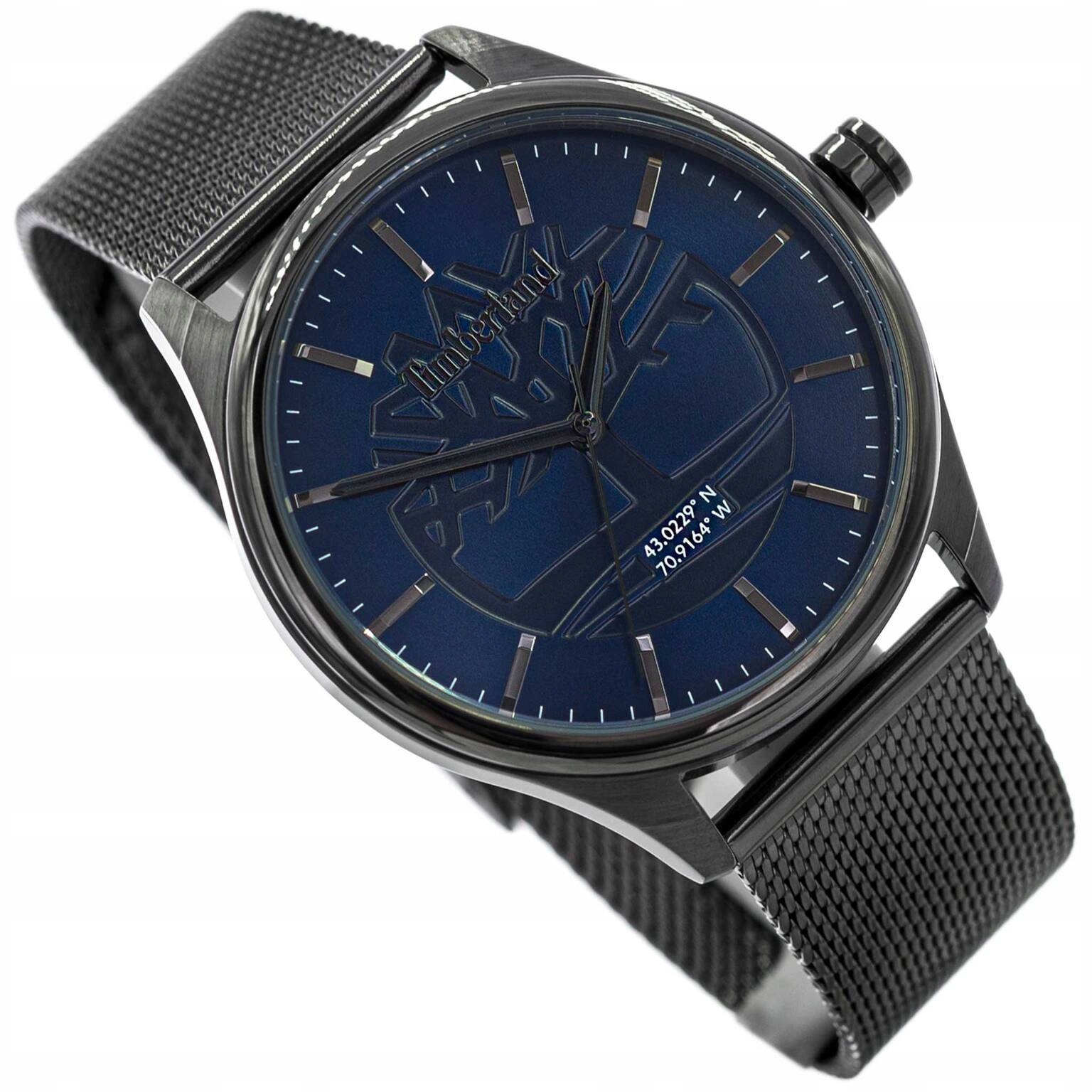 Pánské Hodinky Timberland TDWGG2100802 Šedé S Náramkem O Délce 50 M