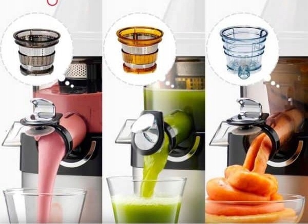 WYCISKARKA WOLNOOBROTOWA KUVINGS EVO820 PLUS do soków z owoców i warzyw Konstrukcja jednoślimakowa