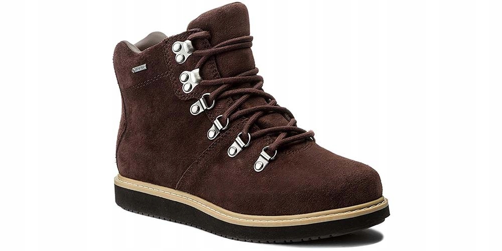 Botki damskie GlickAsha Gtx brązowe skórzane wodoodporne 42
