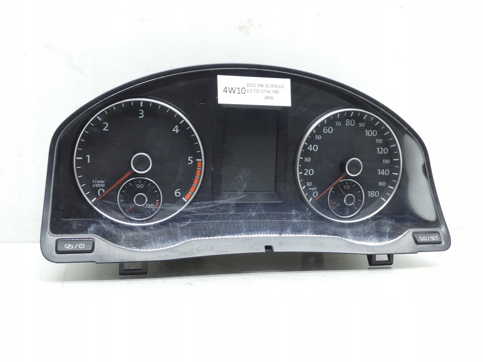 dials clock dials VW SCIROCCO III 1K8 2.0 TDI CFH 1K8920974A