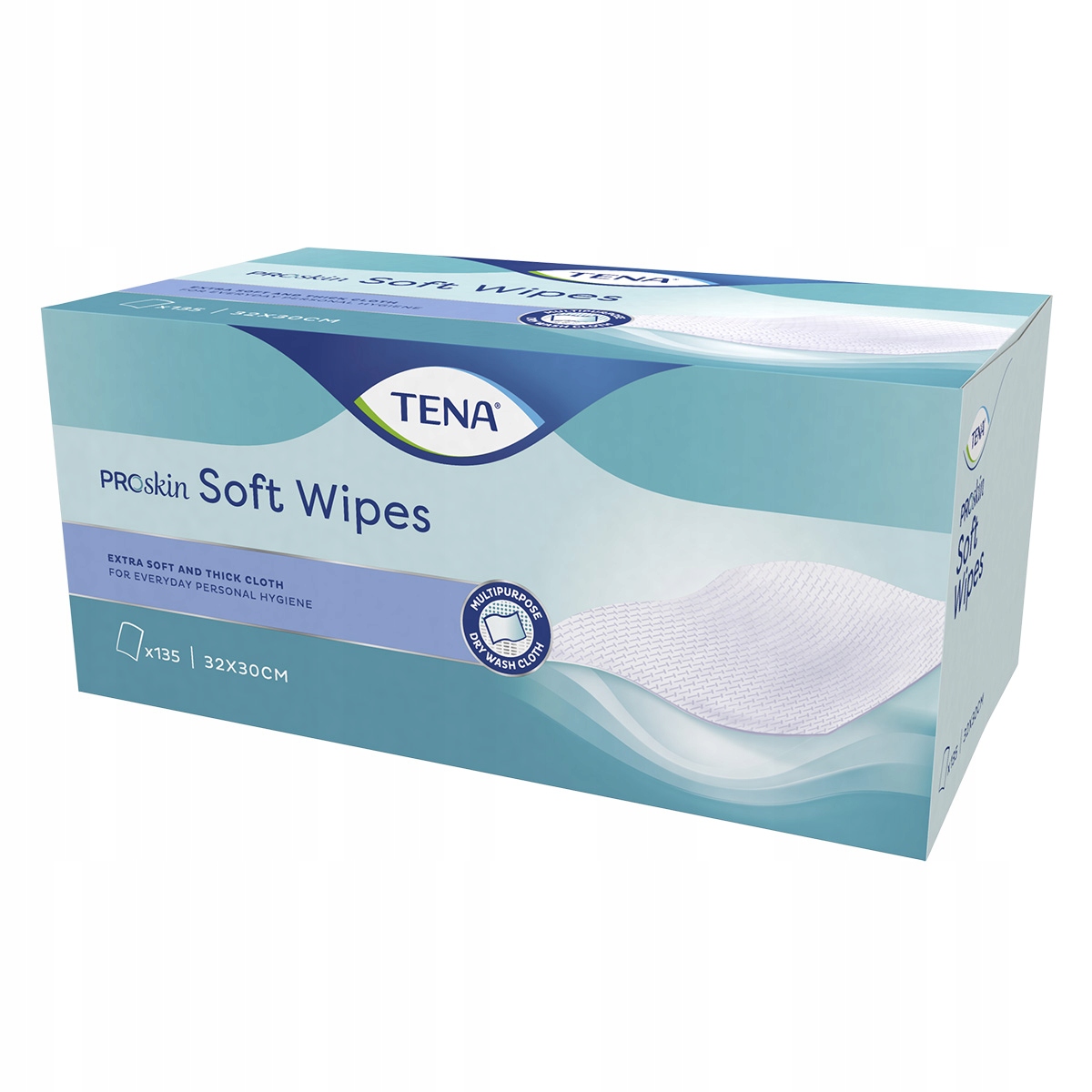 

Tena Soft Wipe chusteczki oczyszczające 135szt.