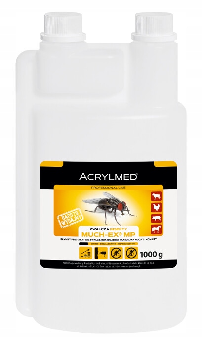 Płyn przeciwko muchom trucizna na Muchy Much-ex Mp 1000g Acrylmed