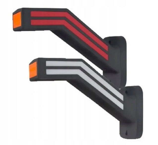 Lampa obrysowa LED NEON z dynamicznym kierunkowskazem obrysówka 12/24V