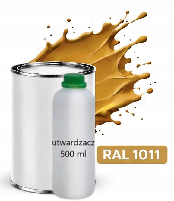 Ral 1011 Polyuretan Akryl 2:1 1L Lesklý Lak Tužidlo Normal 0,5L