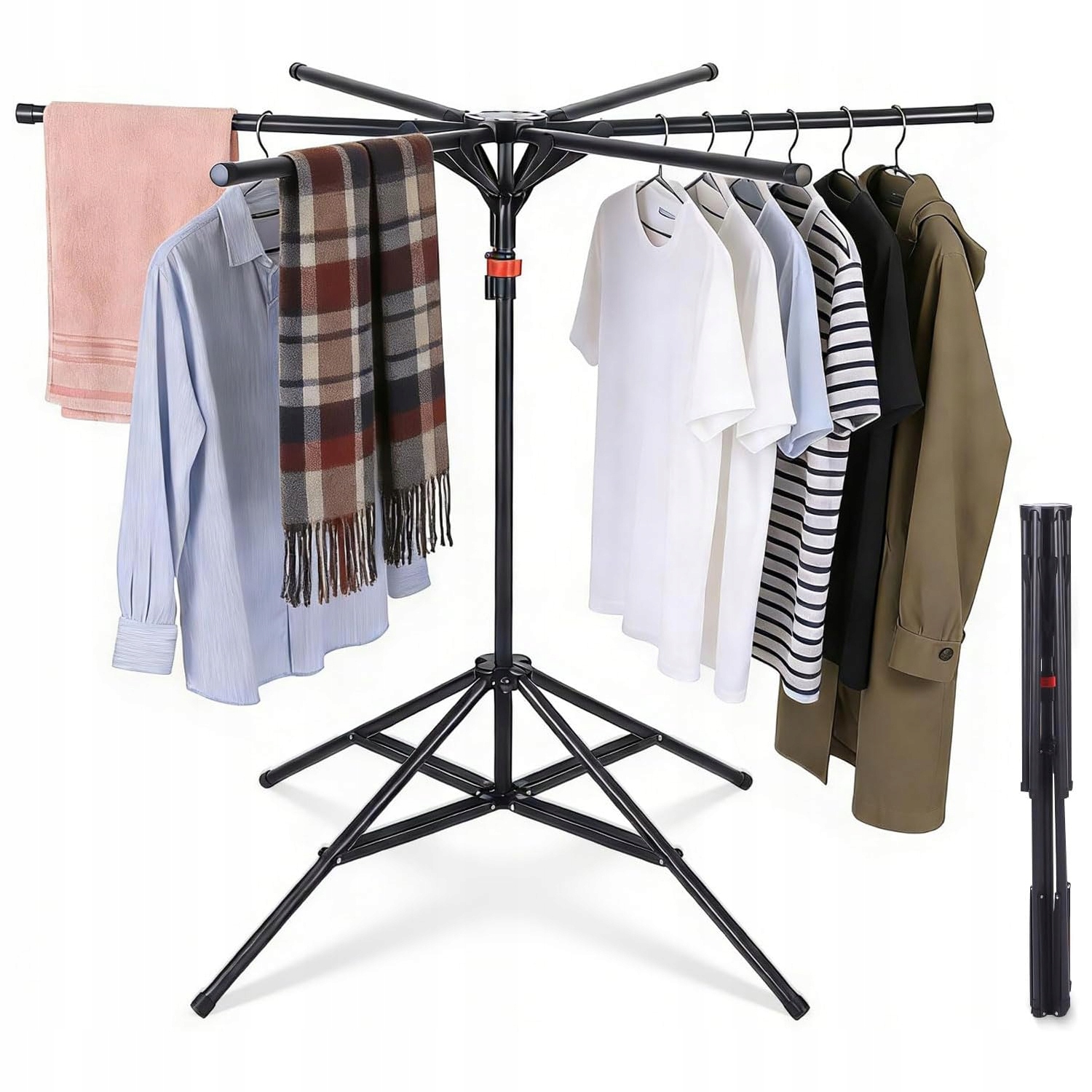 Regulovatelný Věšák Na Sušení Prádla Balkon Terasa Prádelna