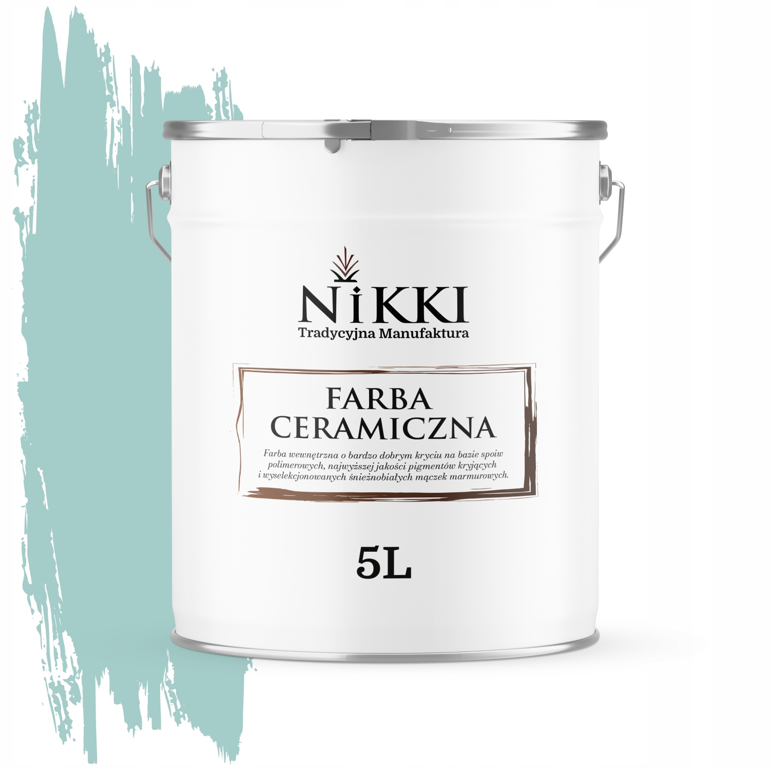 Keramická Stropná Farba Mätová H1553 Hlboká Matná Na Steny 5 L