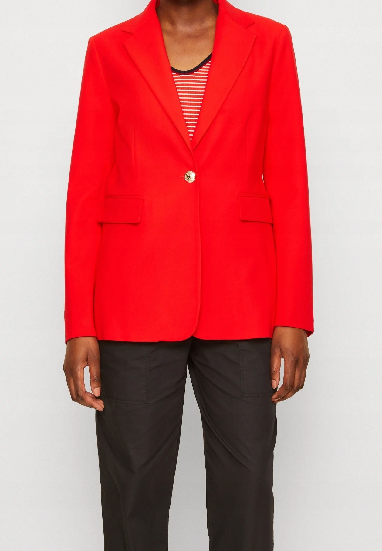 Sako sako Tommy Hilfiger vel. 34 červená elegantní regular fit
