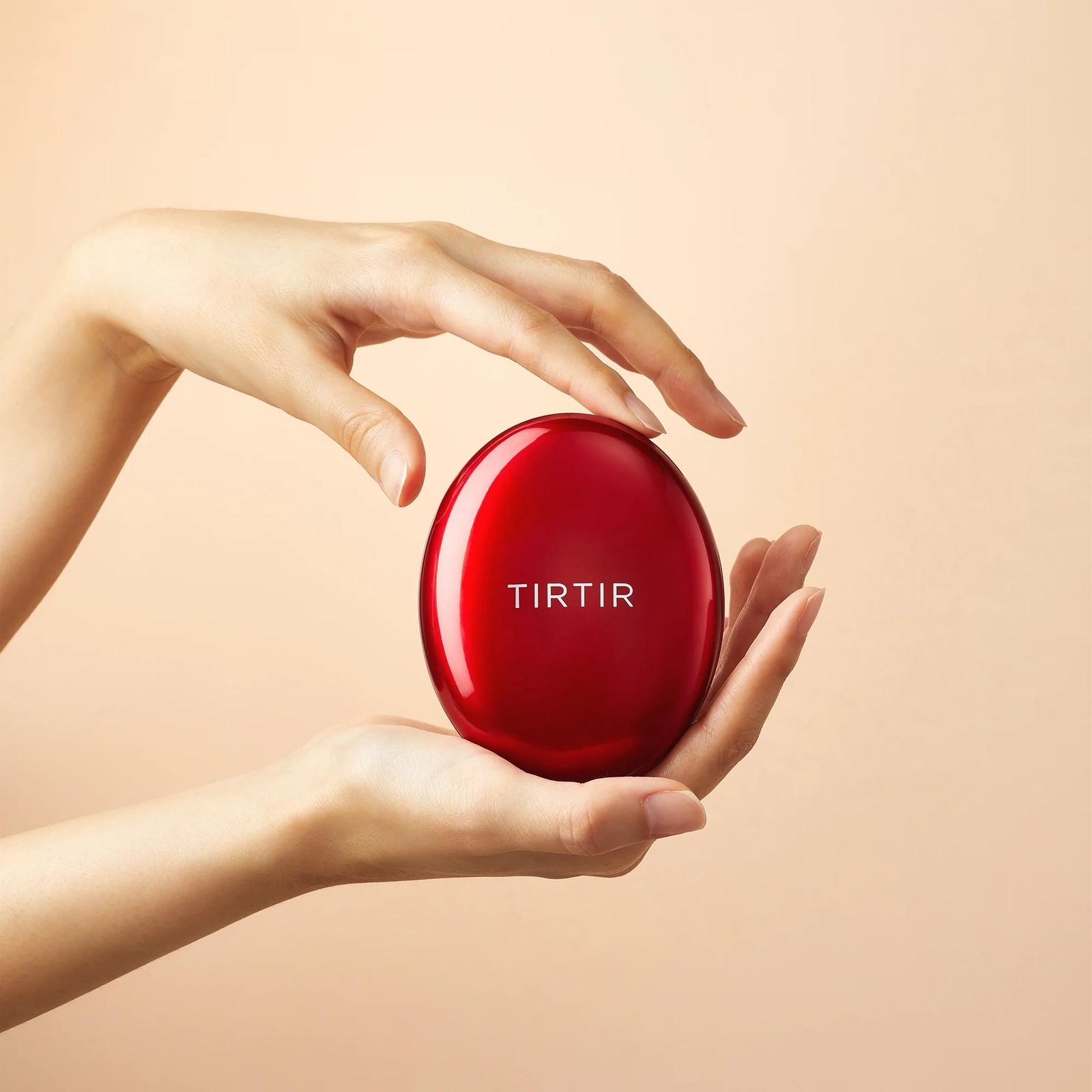 TIRTIR MASK FIT RED CUSHION 22C Peach Beige 18 g - Podkład w formie cushion — 4