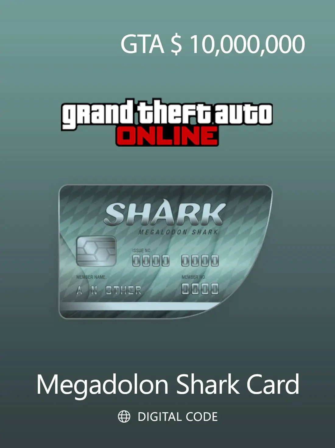 Grand Theft Auto $10,000,000 Cash Card Pc Klucz Rockstar Kod