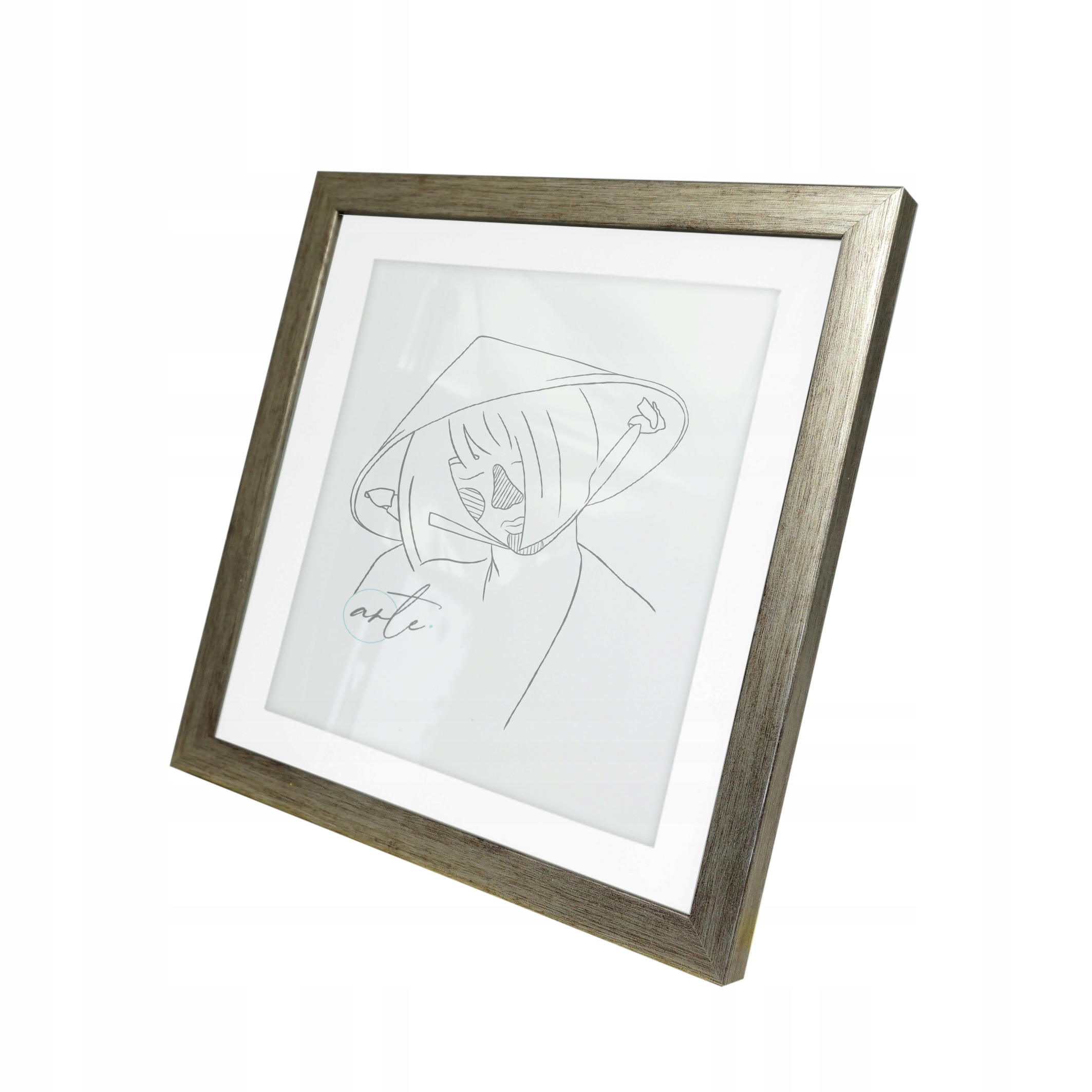 

Ramka Na Zdjęcia 30x30 Passe-partout Stare Srebro