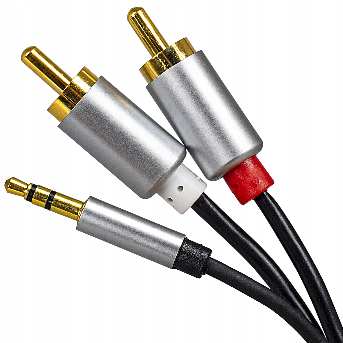 

Kabel Mini Jack 2x Rca Chinch 1,5M Stereo Gold Hq