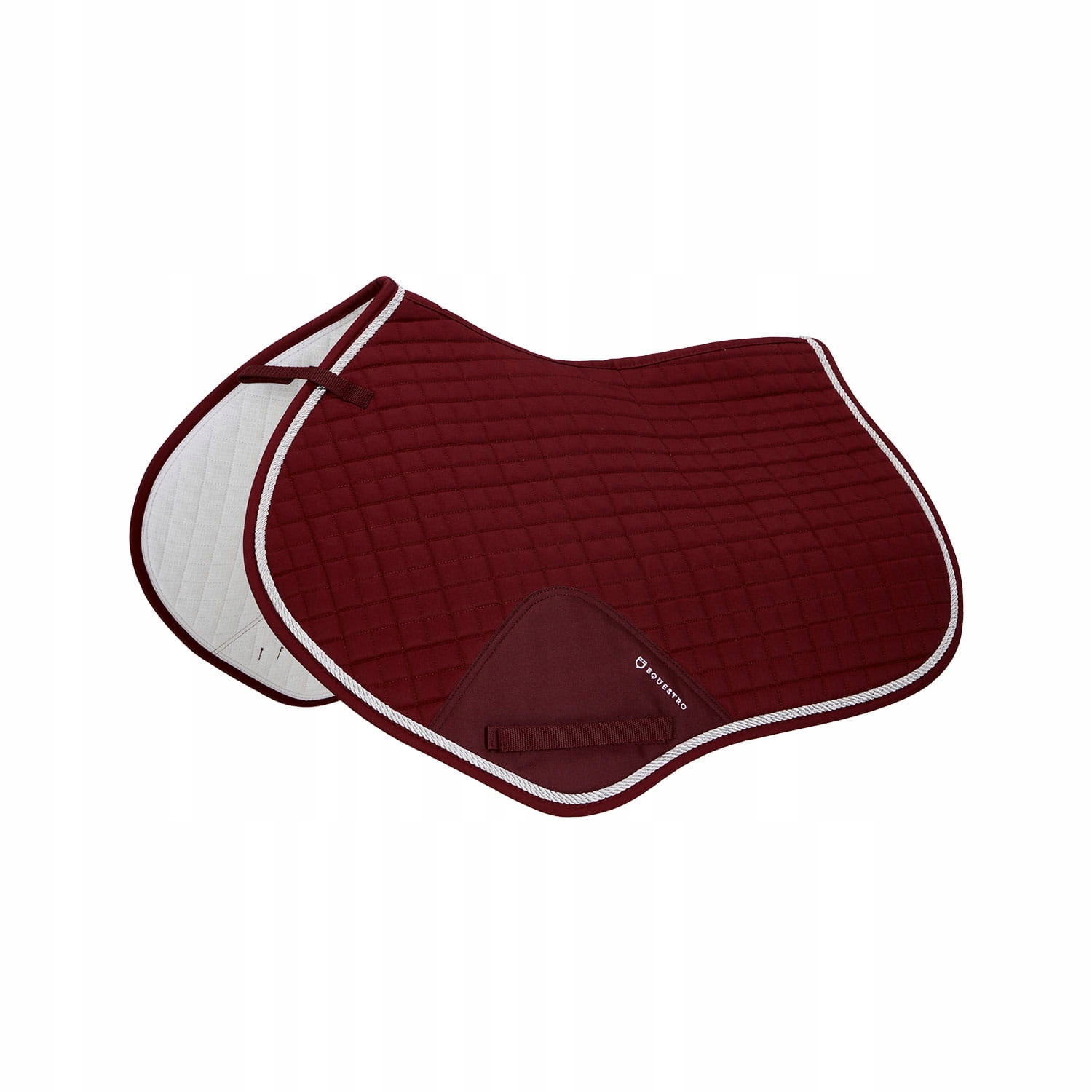 Equestro Czaprak skokowy Cotton Burgundy