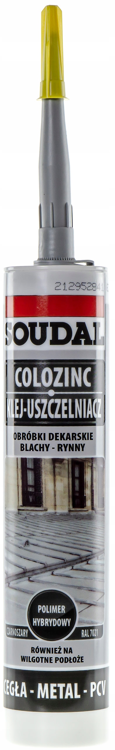 

Colozinc Klej uszczelniacz do rynien blach Soudal
